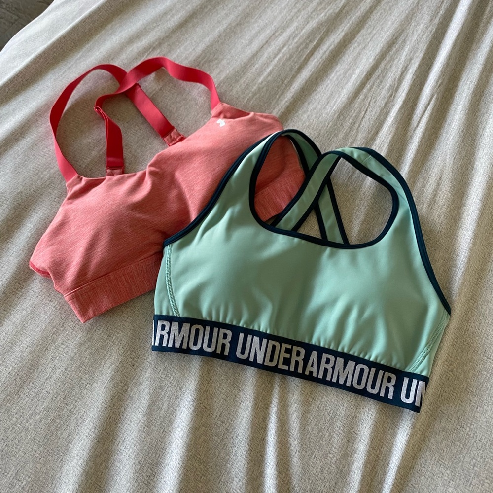 under armour sports bra (bundle)